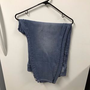 faded pull on skinny jeans